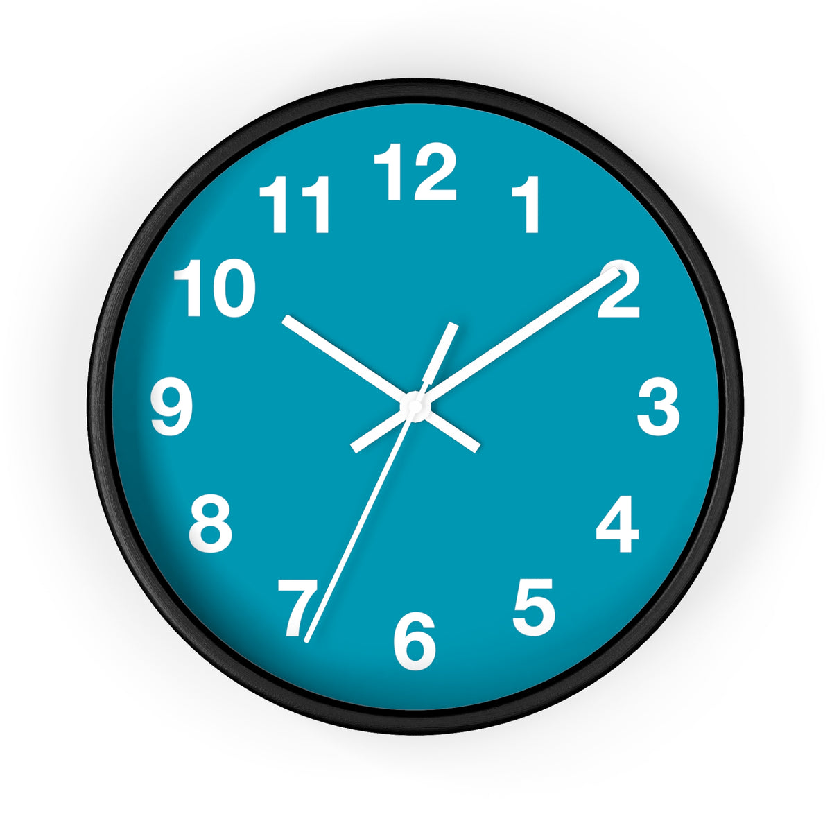 Stylish Turquoise Wall Clock
