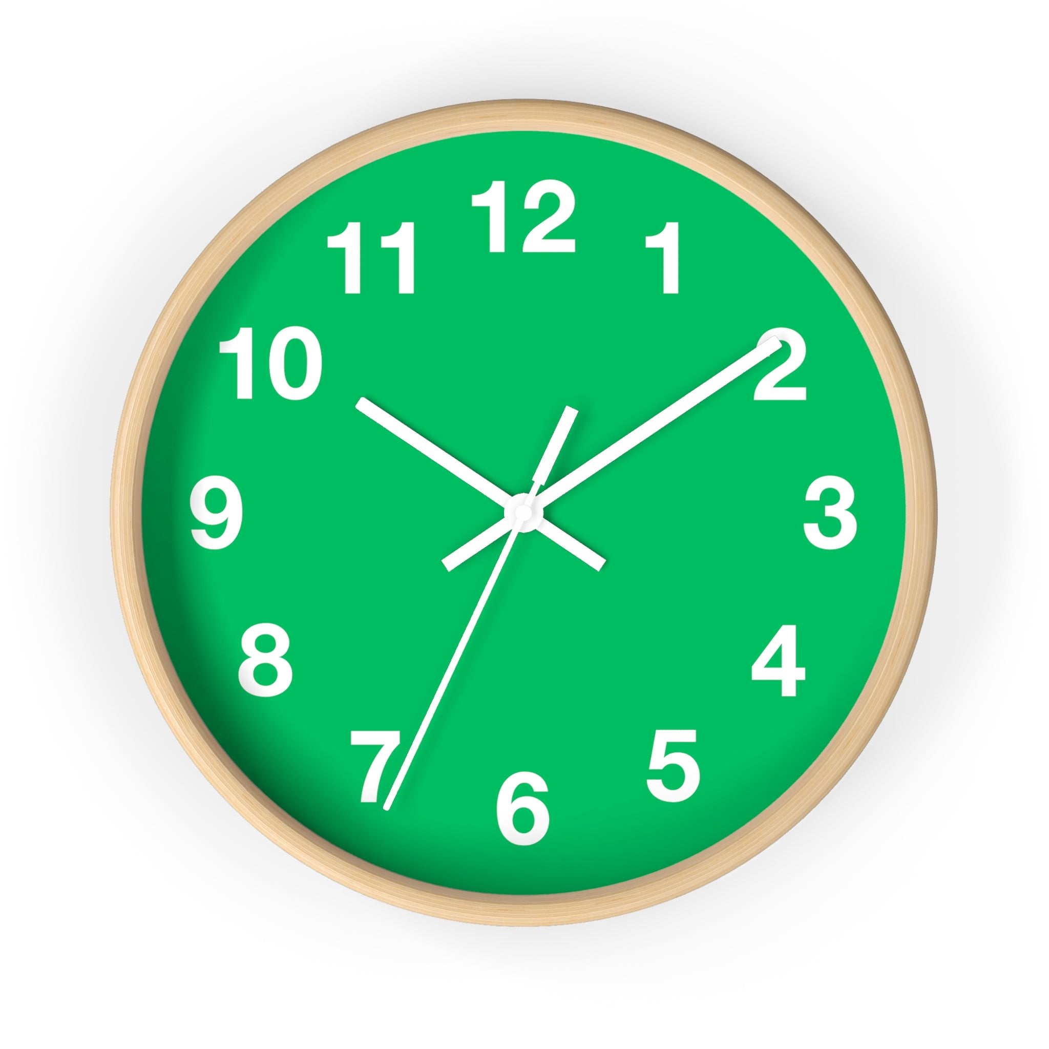 Bright Green Wall Clock