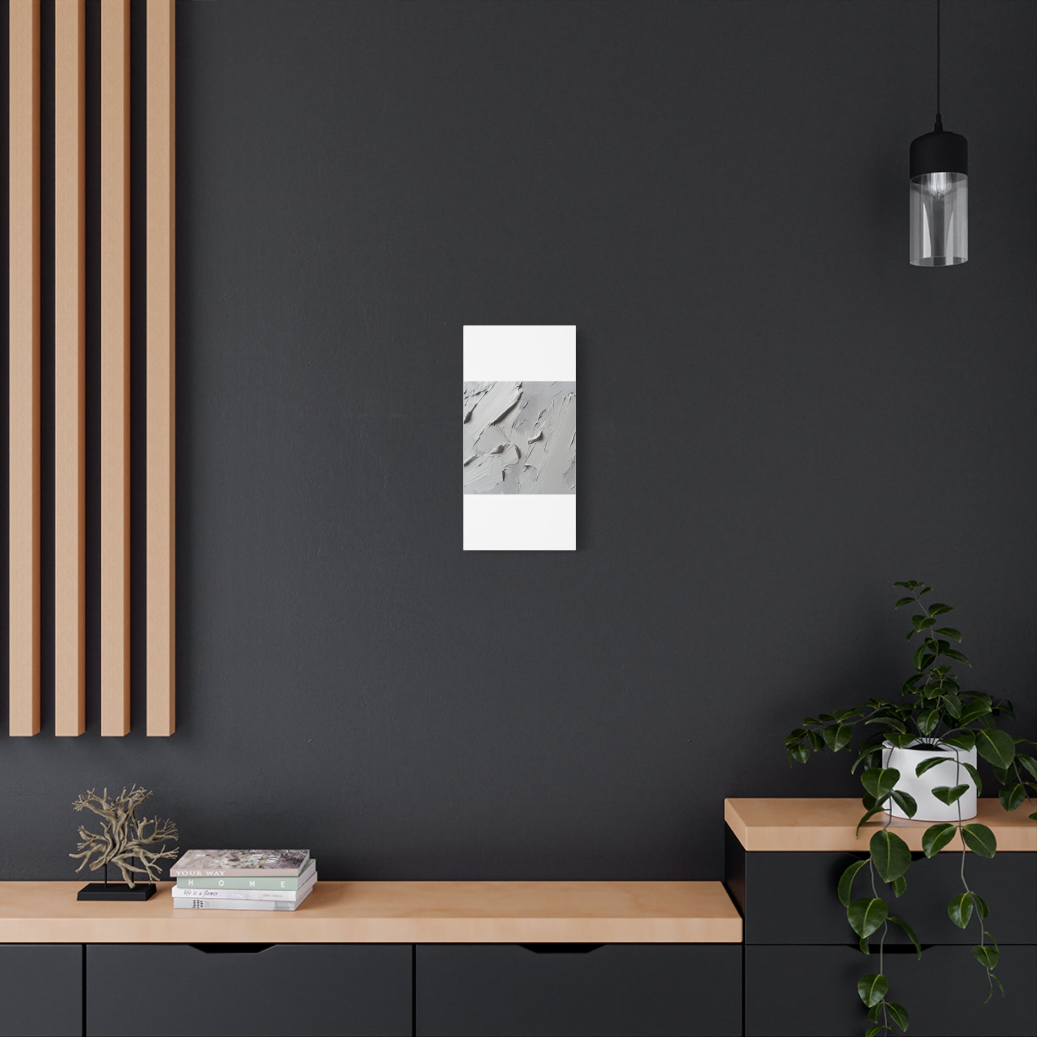 Textured Matte Canvas Wall Art