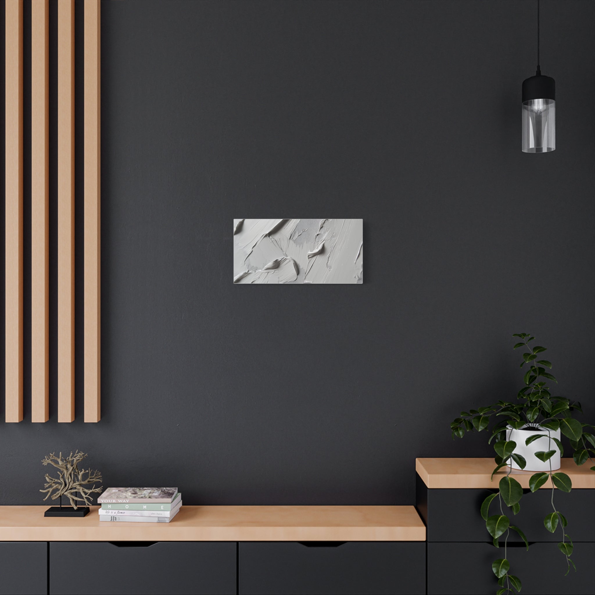 Textured Matte Canvas Wall Art