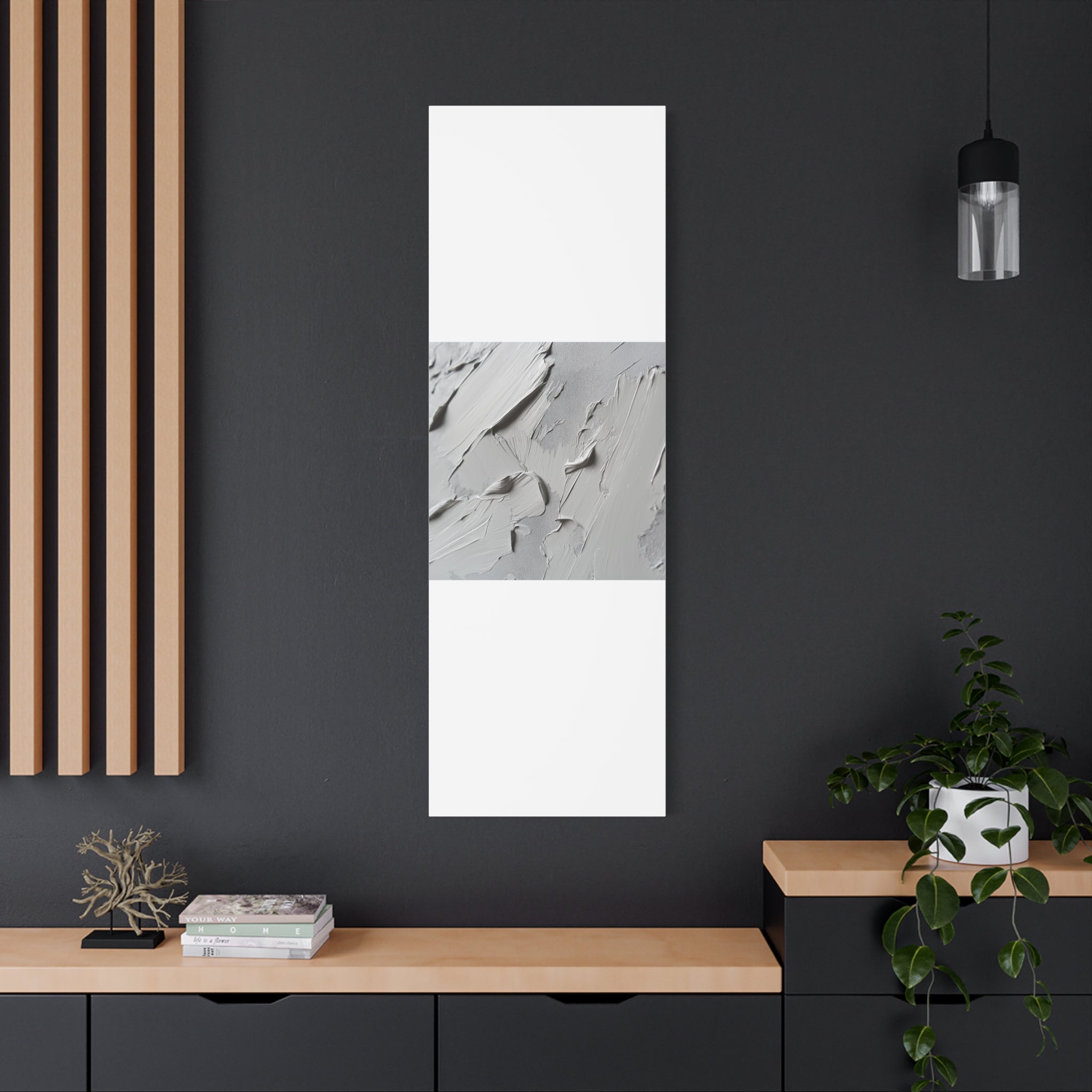 Textured Matte Canvas Wall Art