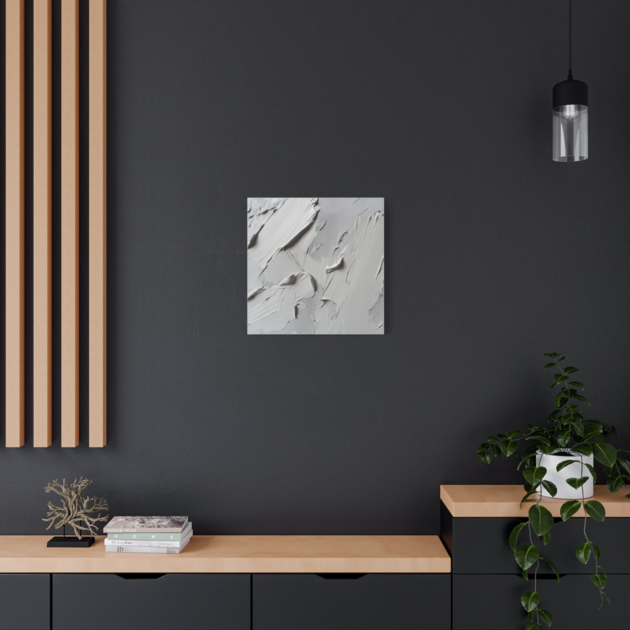 Textured Matte Canvas Wall Art