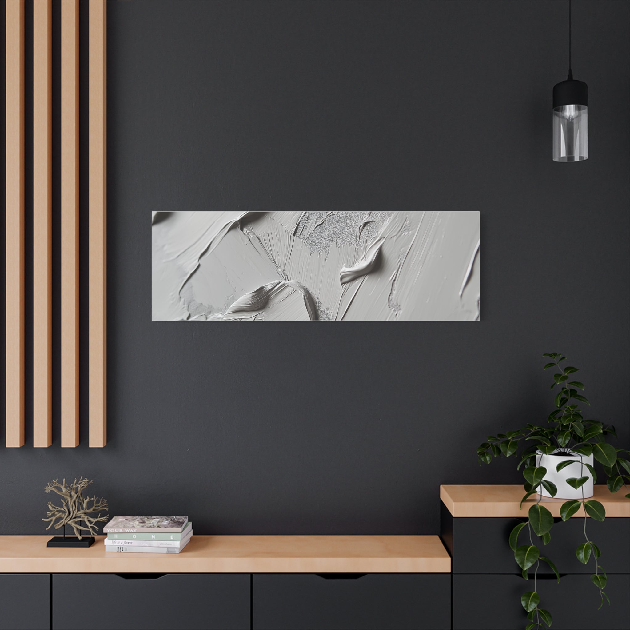 Textured Matte Canvas Wall Art