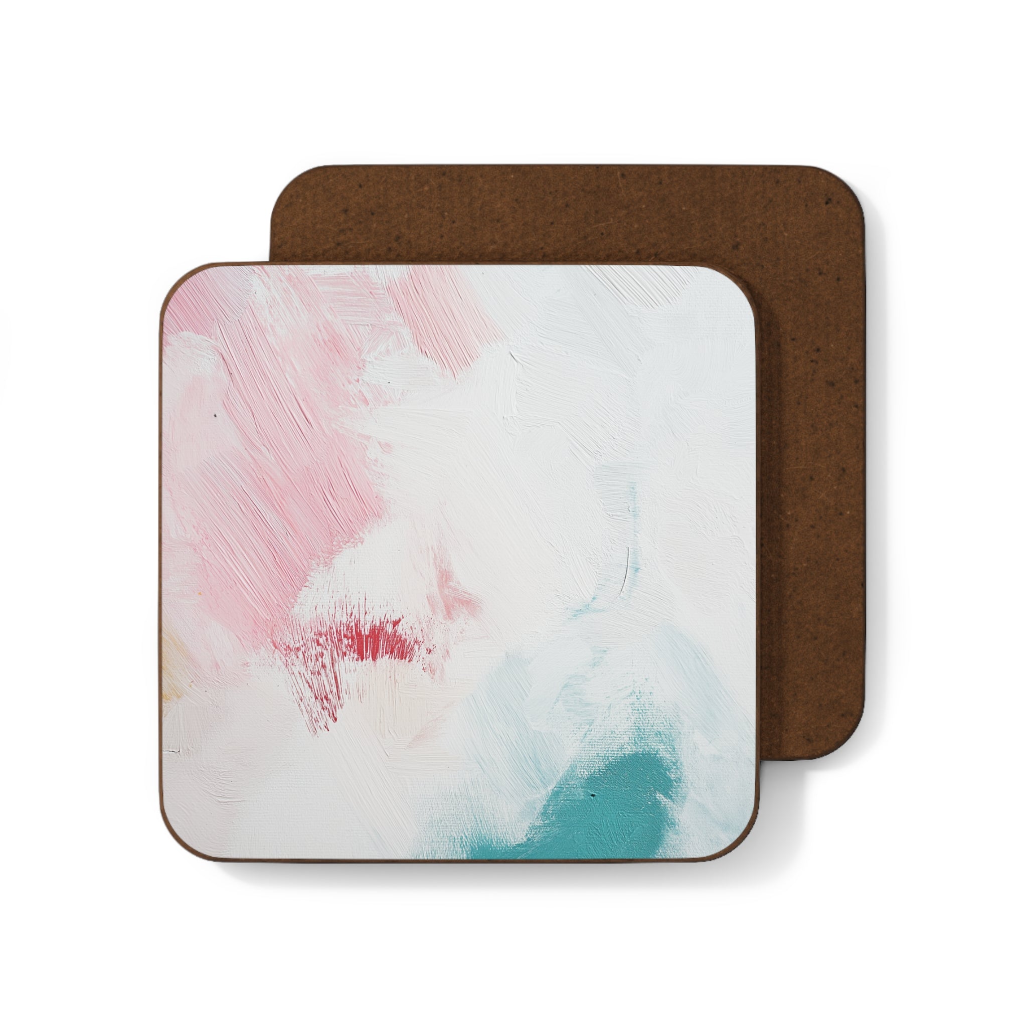 Artistic Hardboard Coaster Set