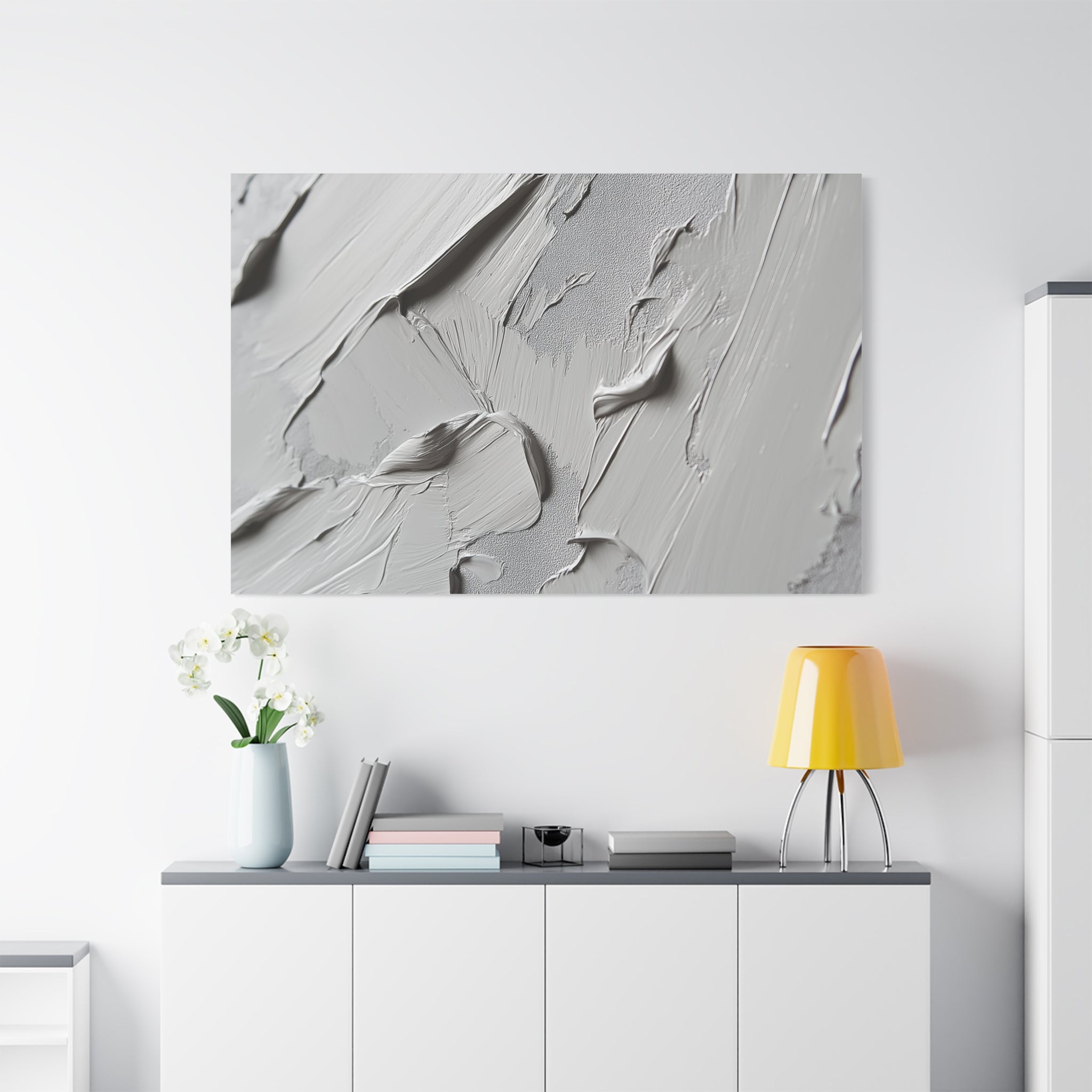 Textured Matte Canvas Wall Art