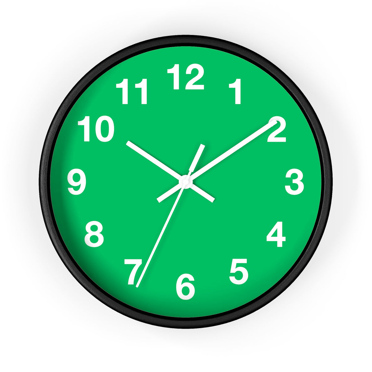 Bright Green Wall Clock