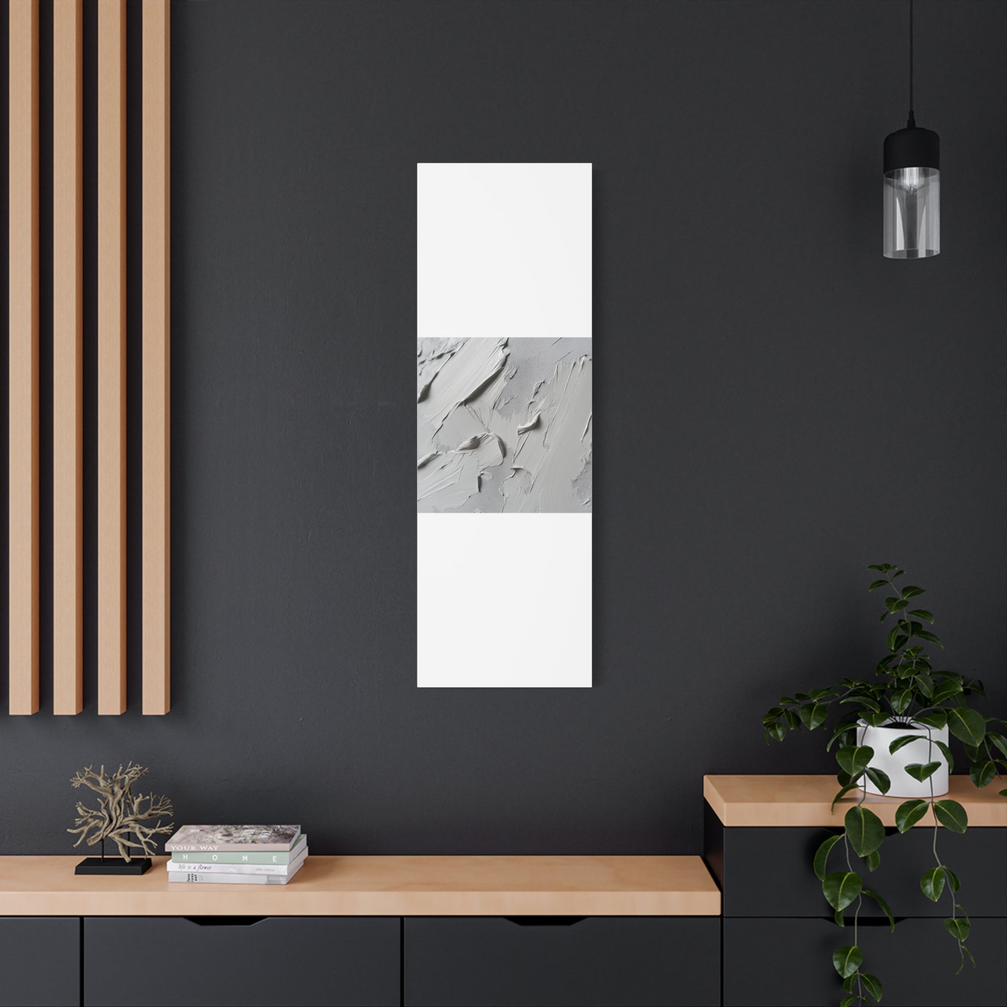 Textured Matte Canvas Wall Art