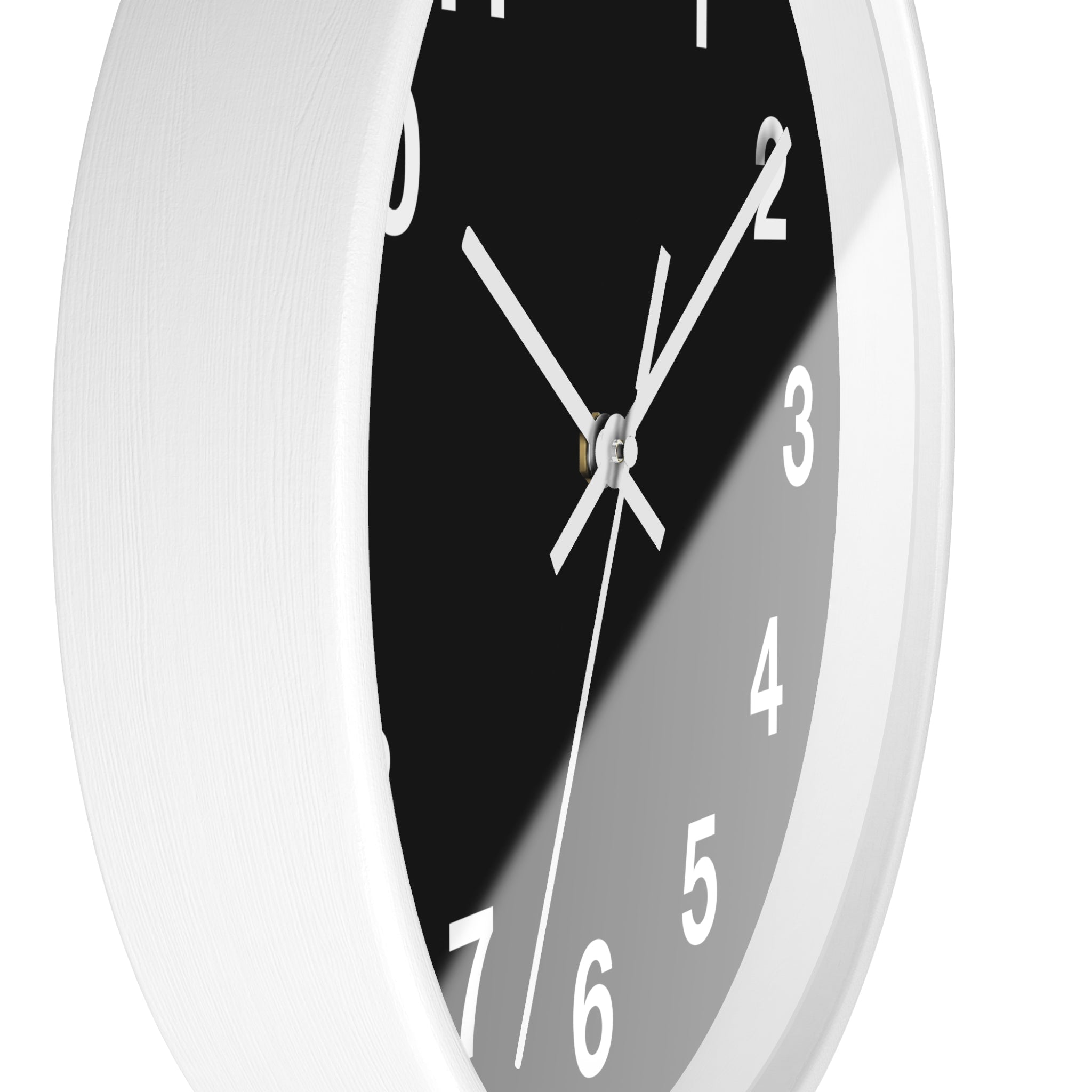 Modern Black Wall Clock