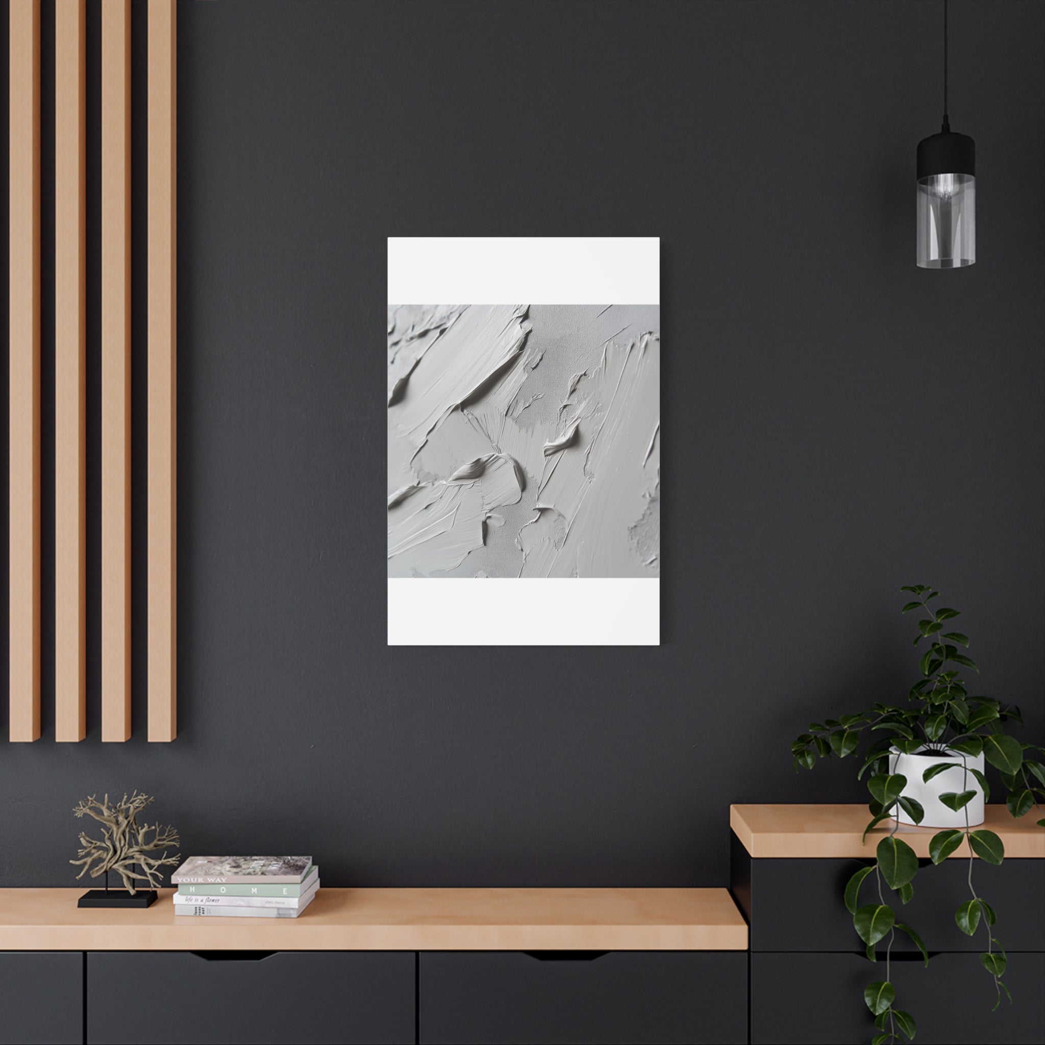 Textured Matte Canvas Wall Art