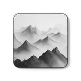 Mountain Landscape Hardboard Coaster