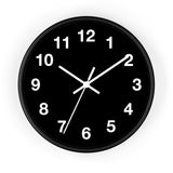 Modern Black Wall Clock