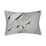 Modern Textured Lumbar Pillow for Home Decor