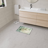 Serene Botanical Floor Mat