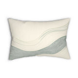 Modern Wave Lumbar Pillow
