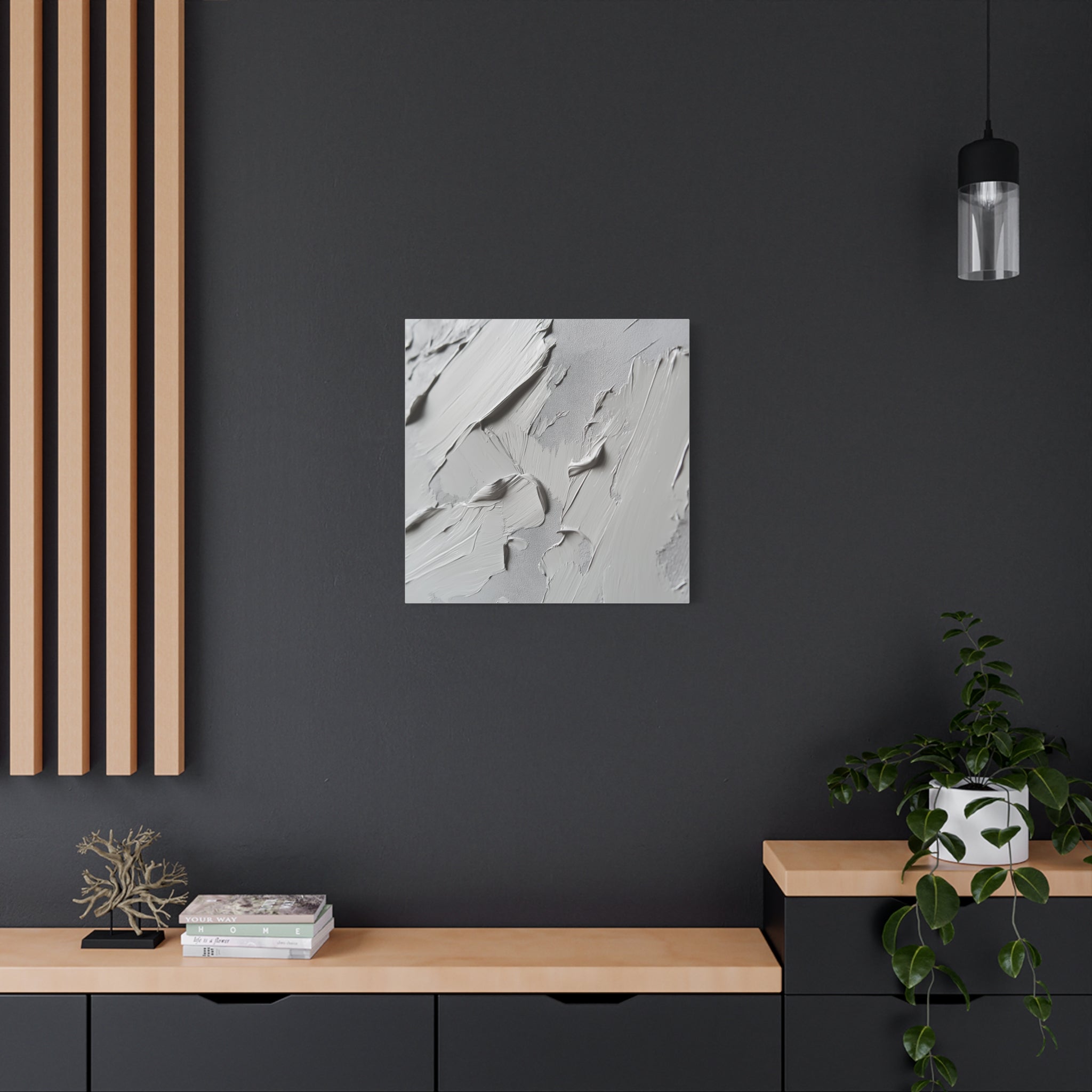Textured Matte Canvas Wall Art