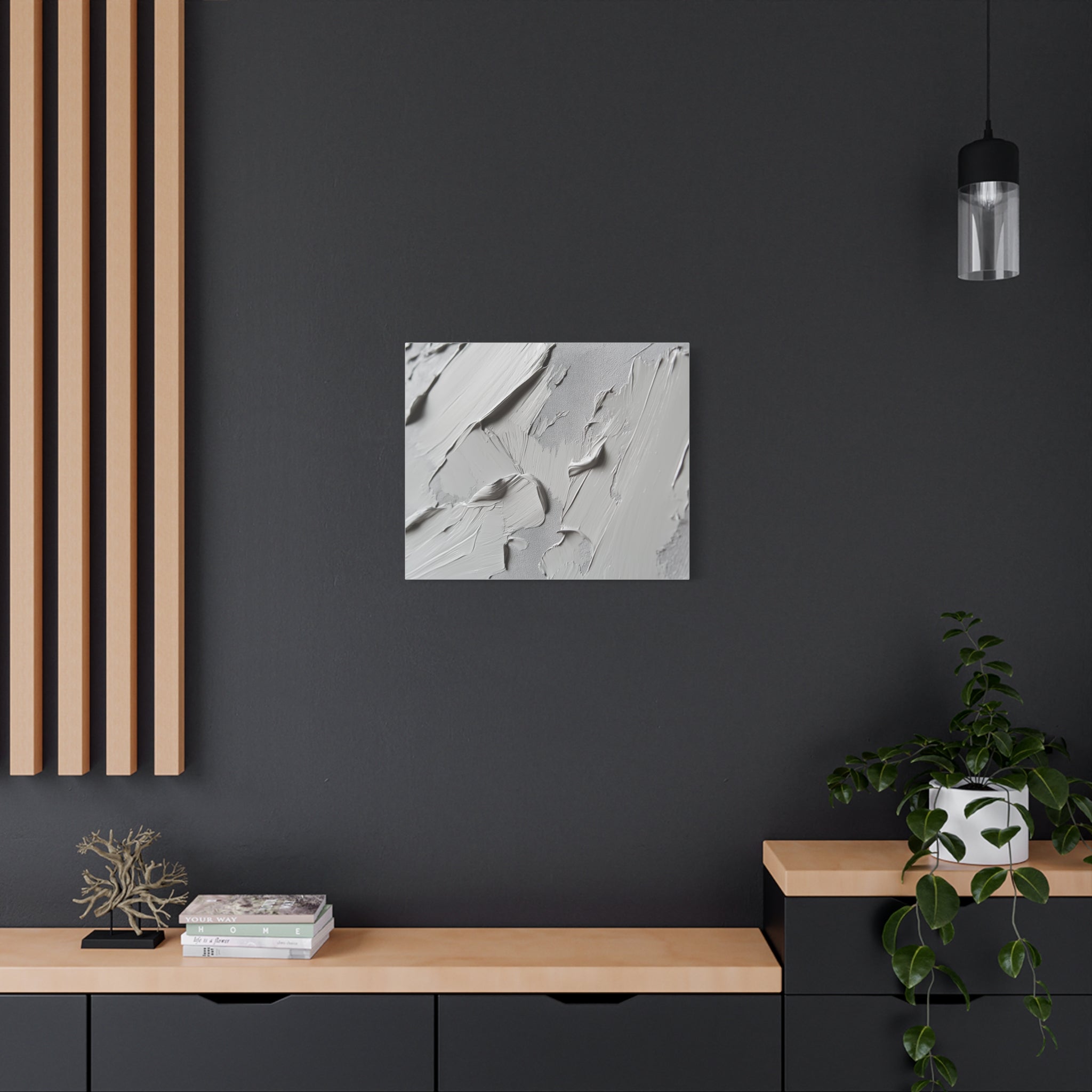 Textured Matte Canvas Wall Art
