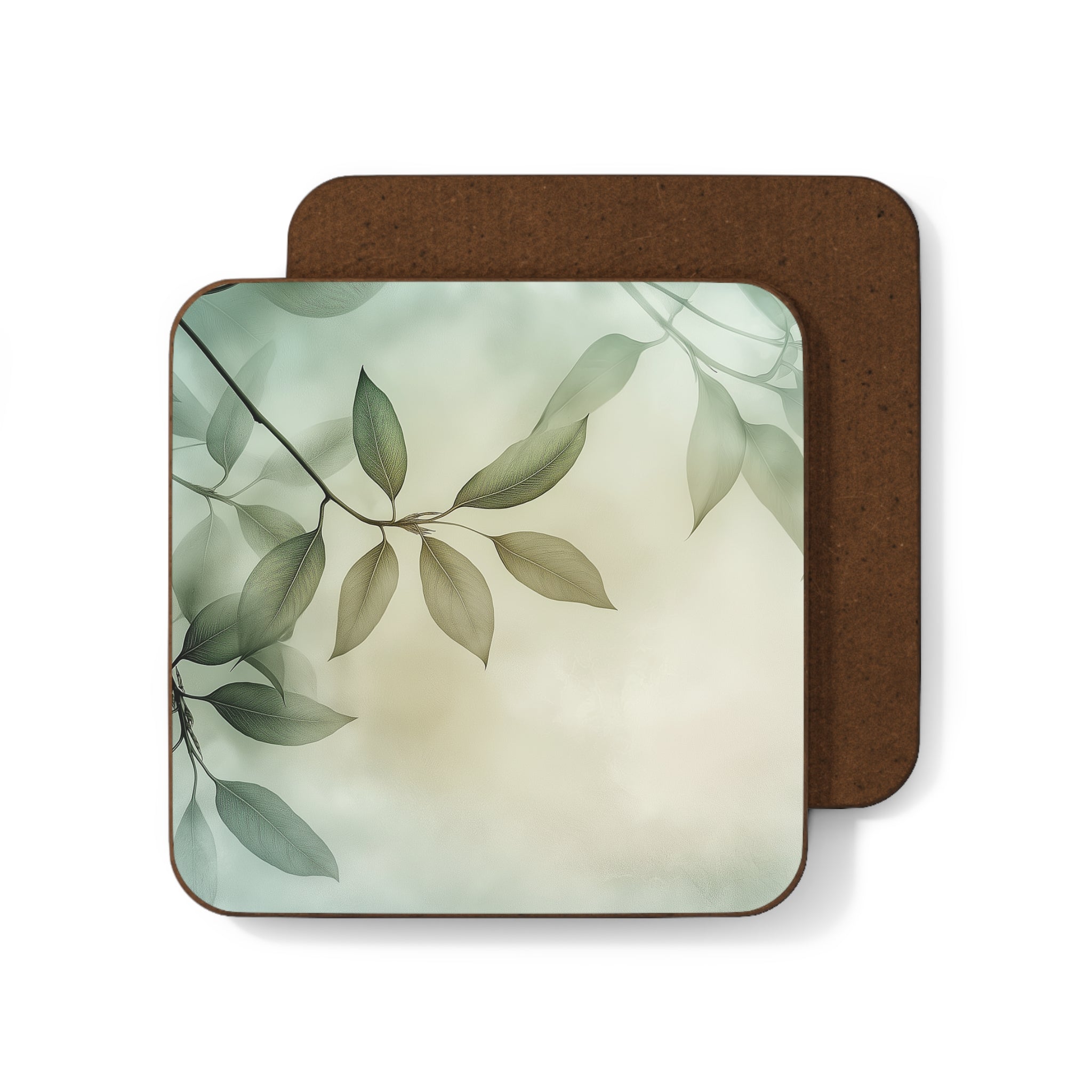 Botanical Leaf Coaster Set