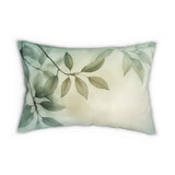 Tranquil Botanical Lumbar Pillow