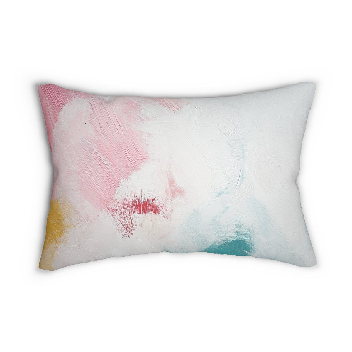 Colorful Abstract Lumbar Pillow