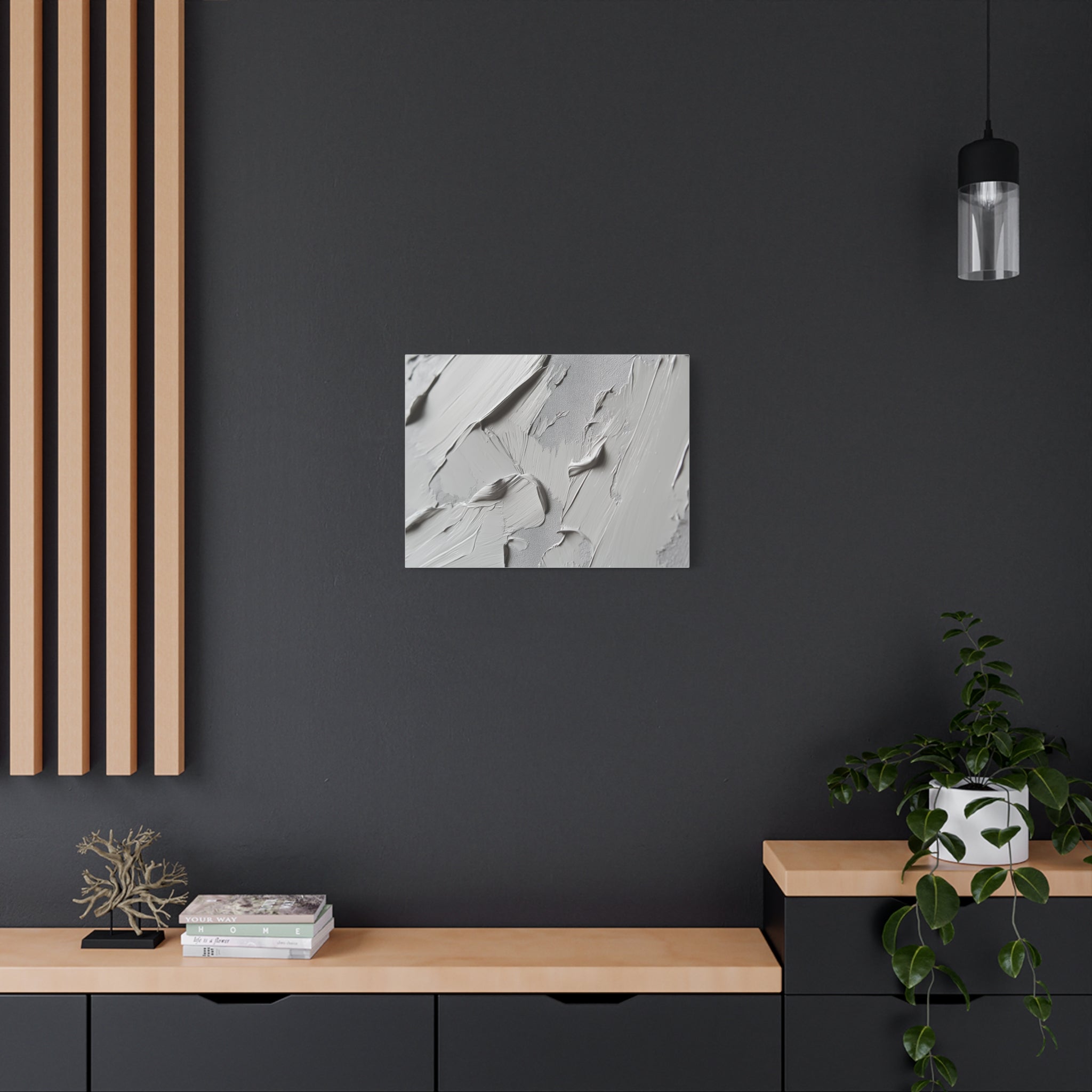Textured Matte Canvas Wall Art
