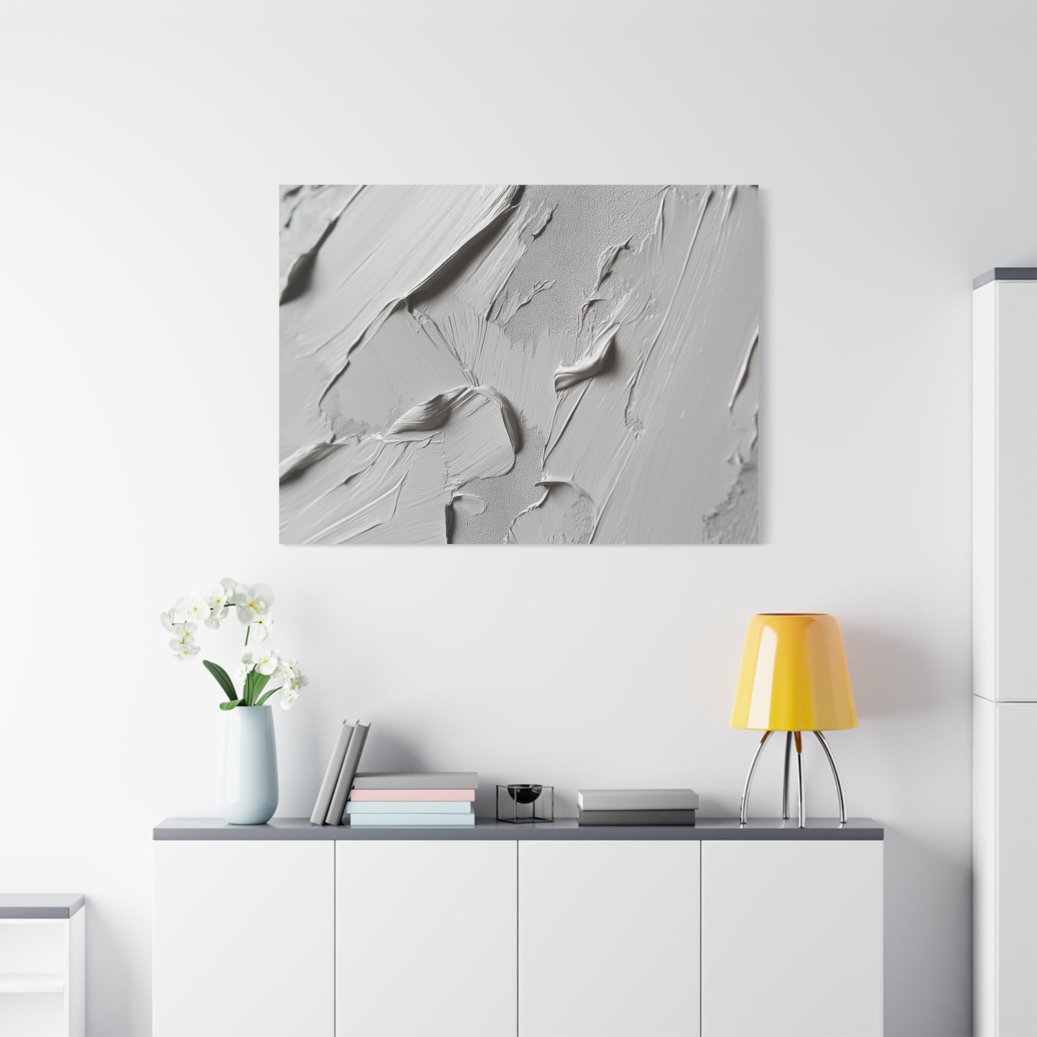 Textured Matte Canvas Wall Art
