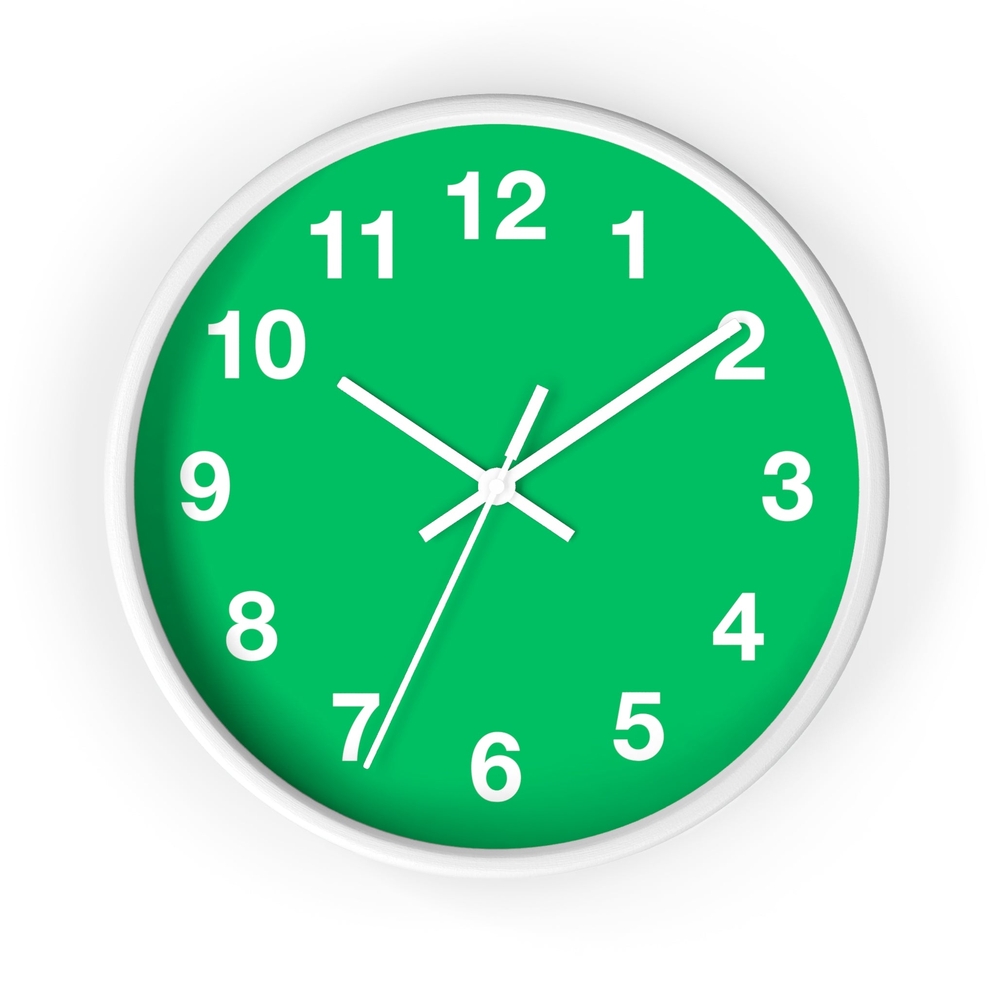 Bright Green Wall Clock
