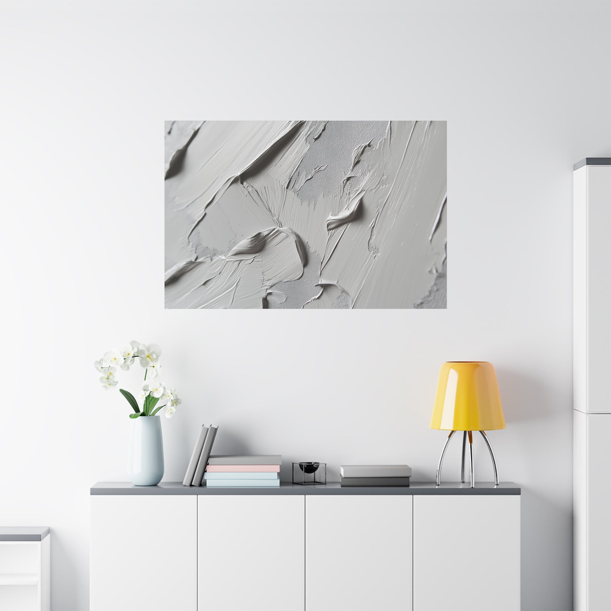 Textured Matte Canvas Wall Art