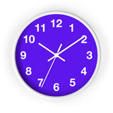 Vibrant Purple Wall Clock