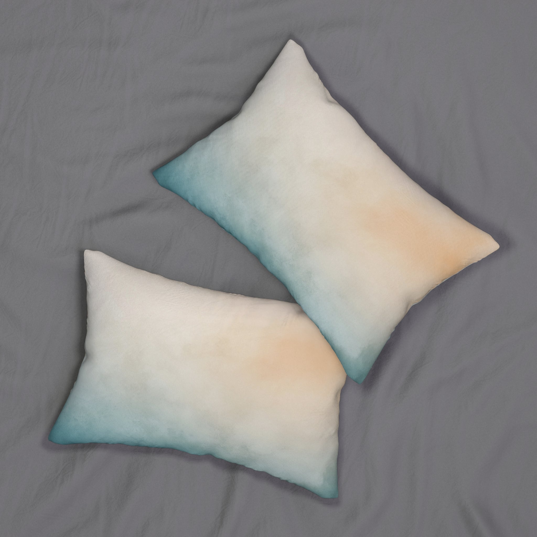 Cozy Gradient Lumbar Pillow