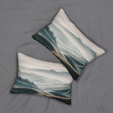 Tranquil Landscape Lumbar Pillow