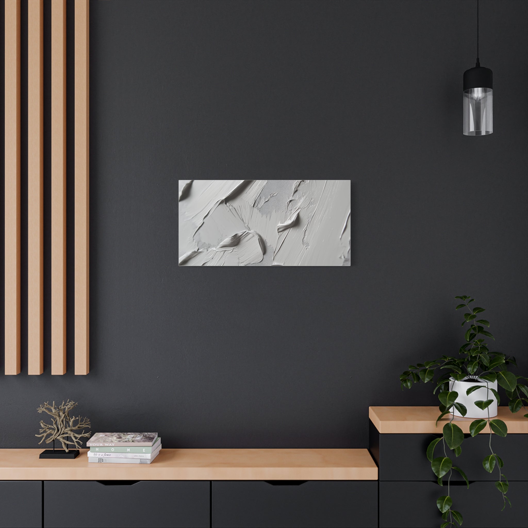 Textured Matte Canvas Wall Art