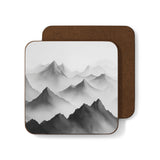 Mountain Landscape Hardboard Coaster