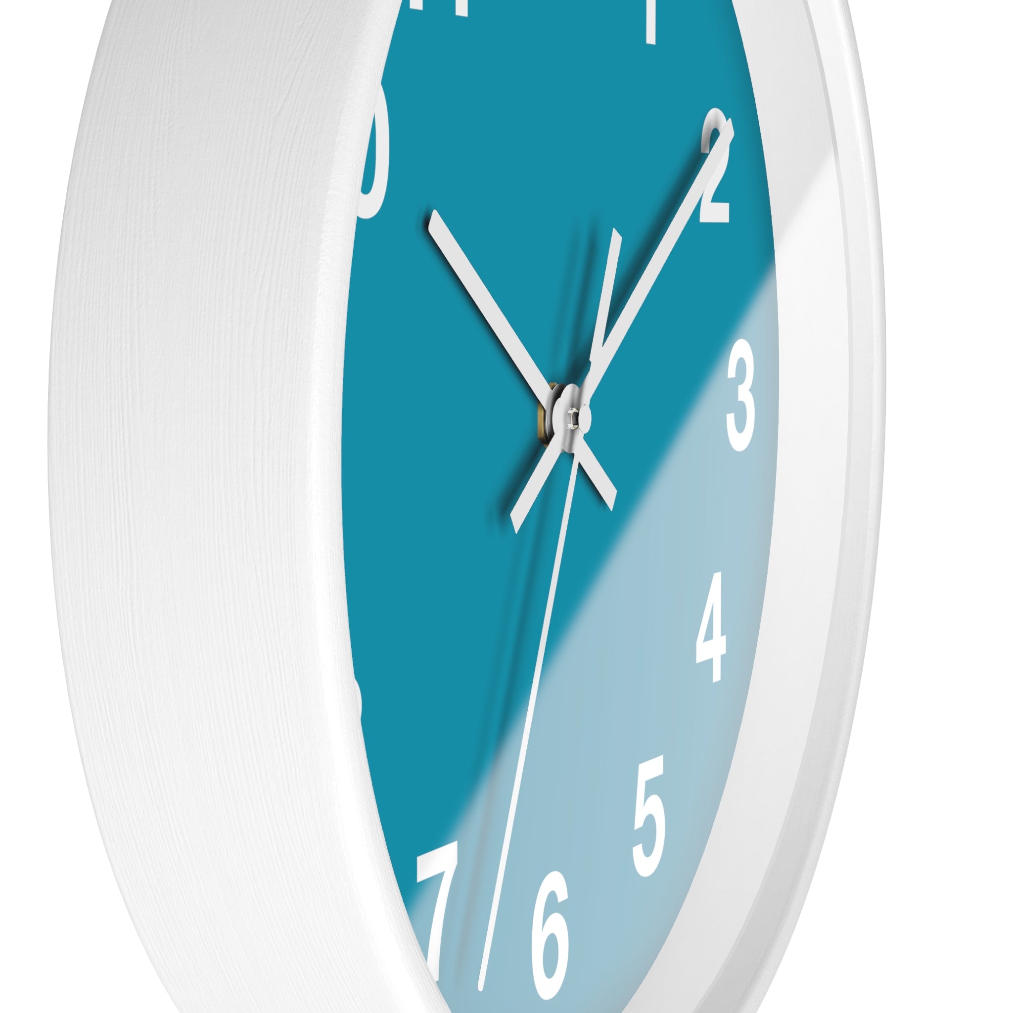 Stylish Turquoise Wall Clock