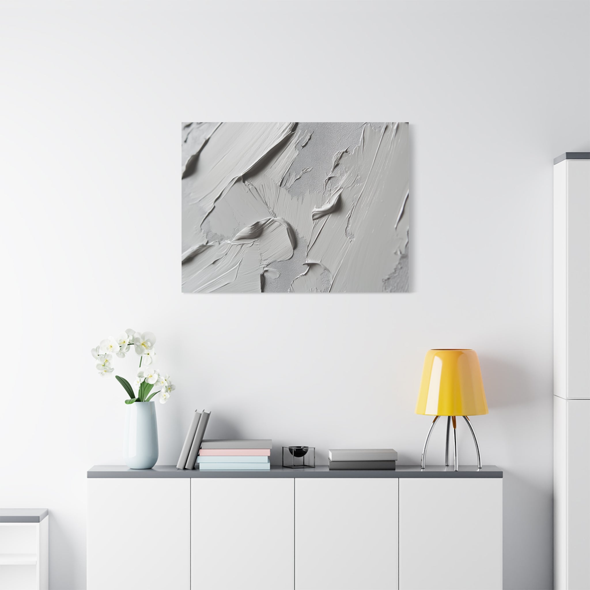 Textured Matte Canvas Wall Art