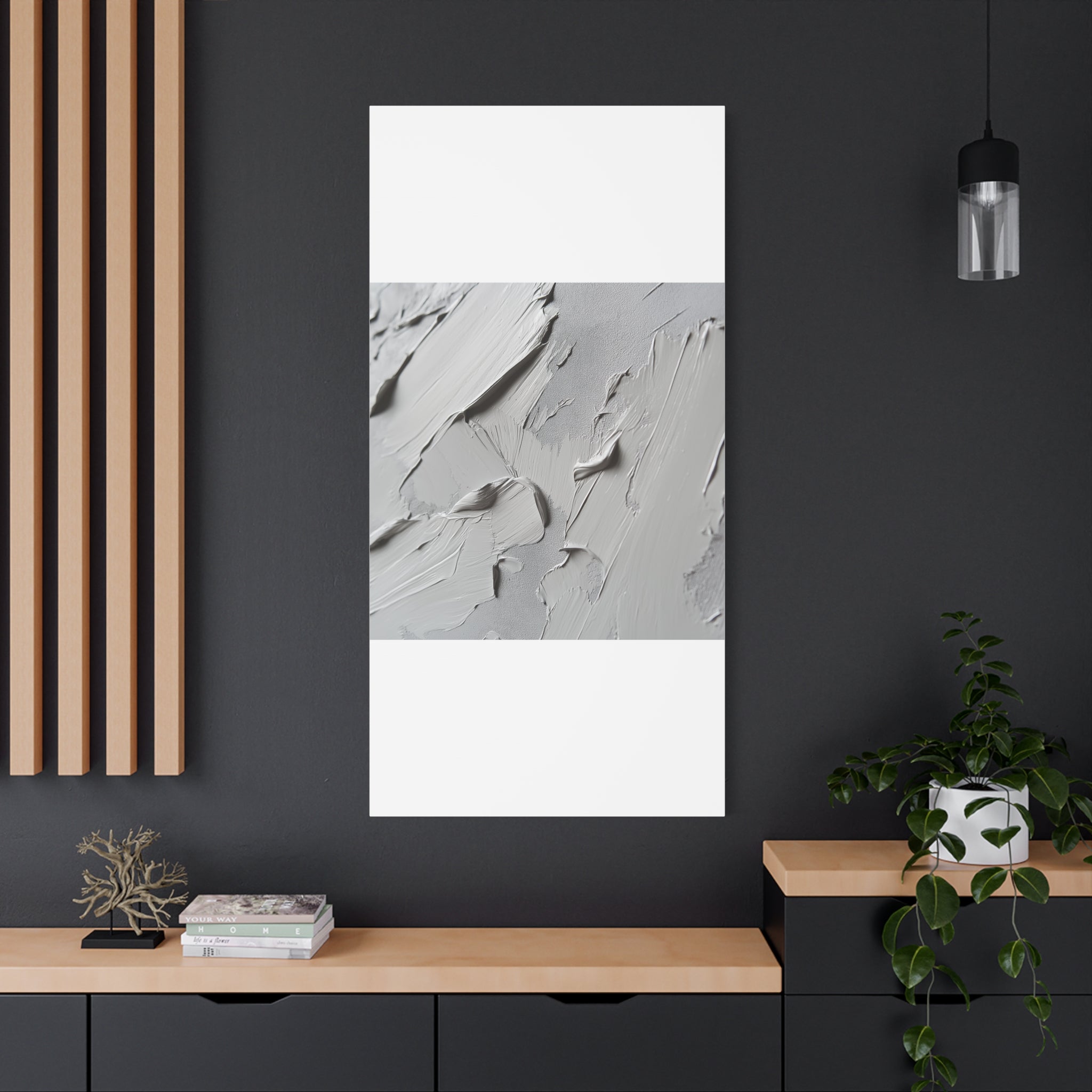 Textured Matte Canvas Wall Art