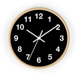 Modern Black Wall Clock