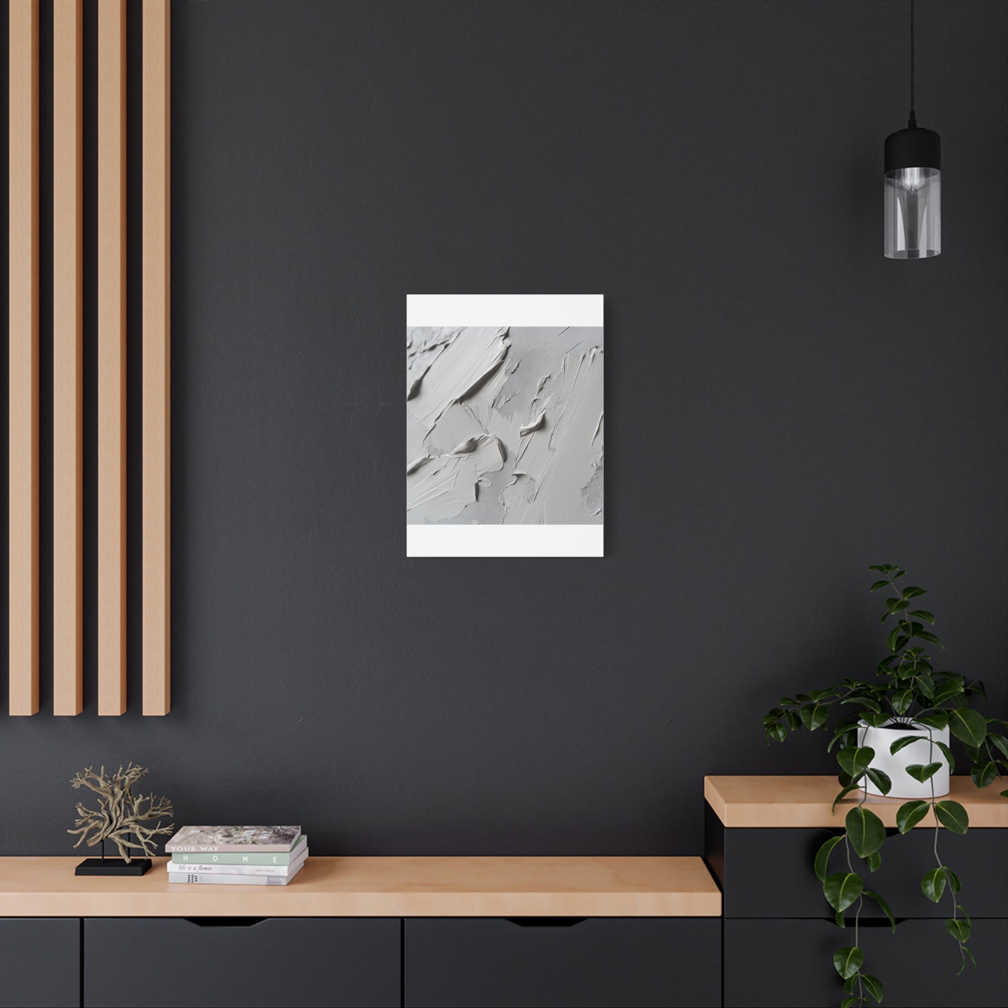 Textured Matte Canvas Wall Art