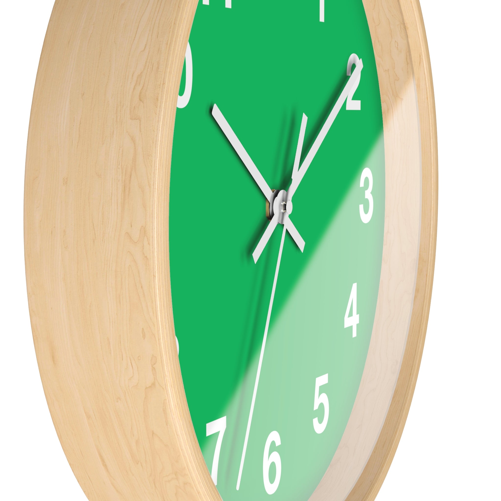 Bright Green Wall Clock