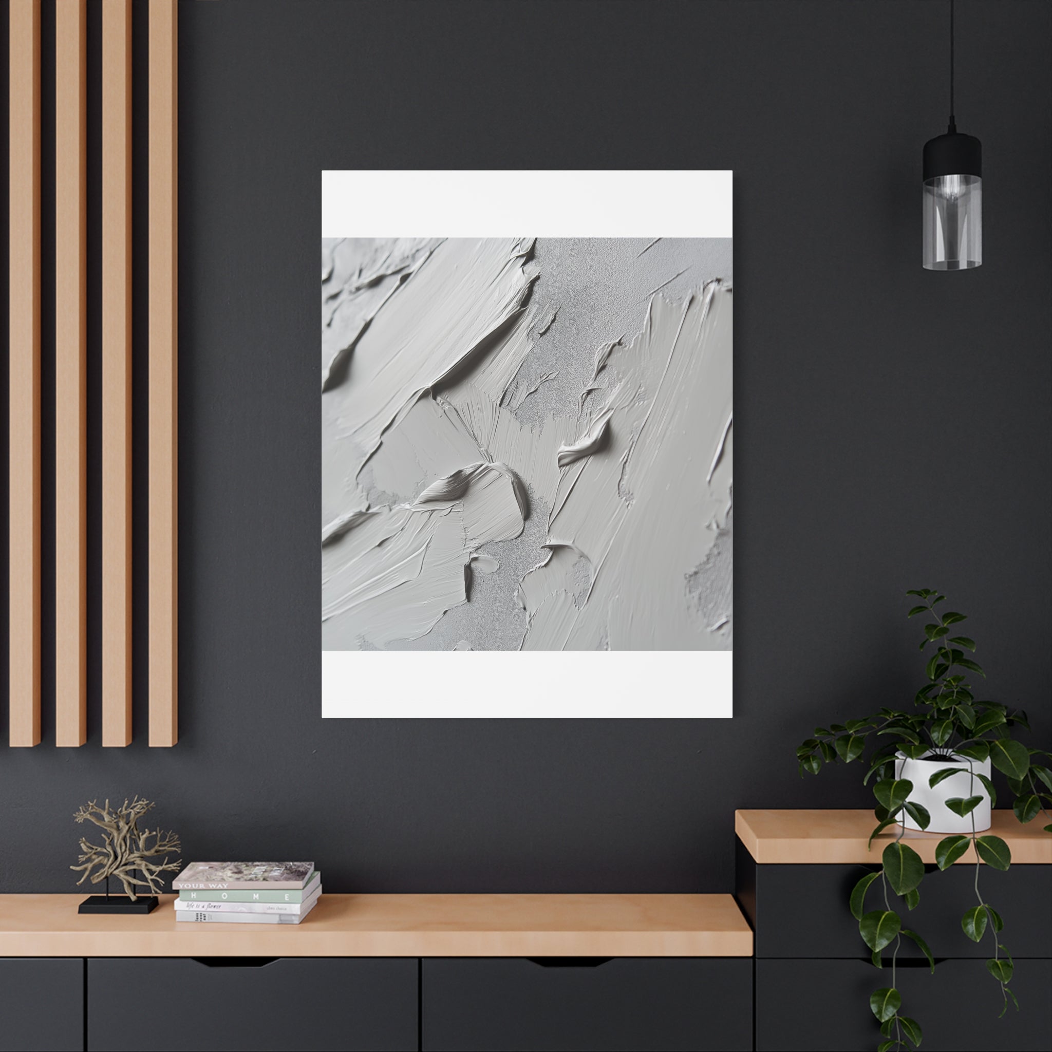Textured Matte Canvas Wall Art