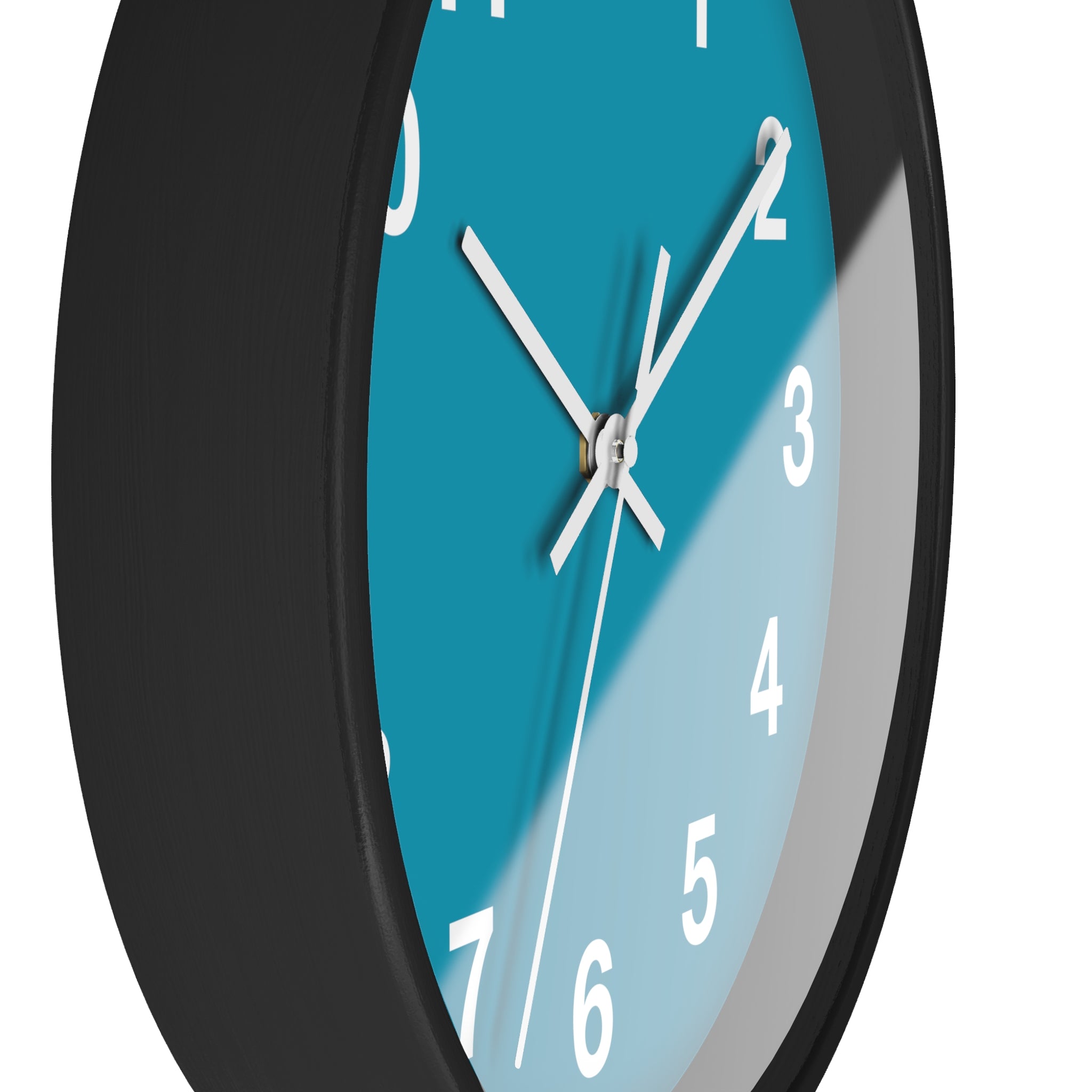 Stylish Turquoise Wall Clock