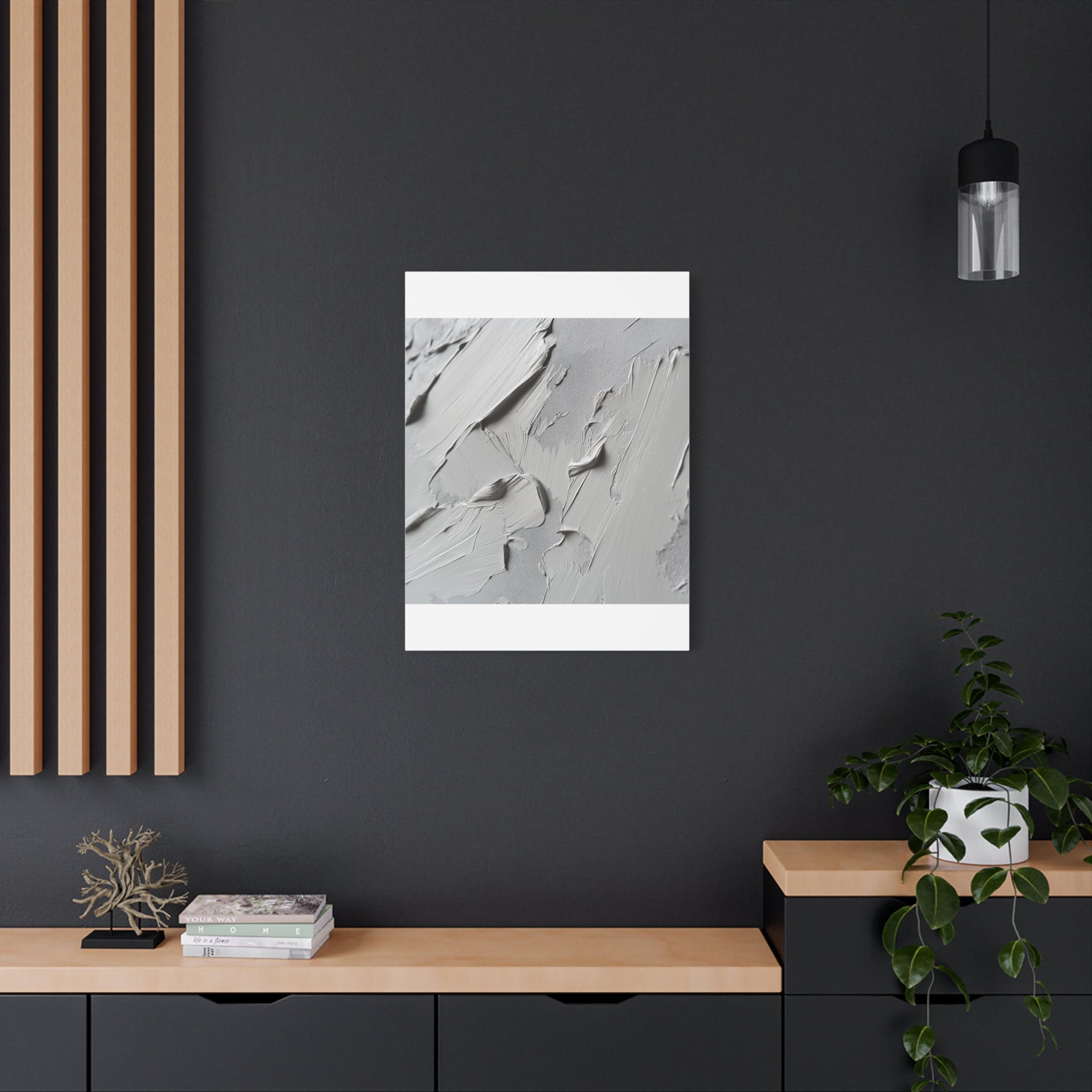 Textured Matte Canvas Wall Art