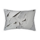 Modern Textured Lumbar Pillow for Home Decor