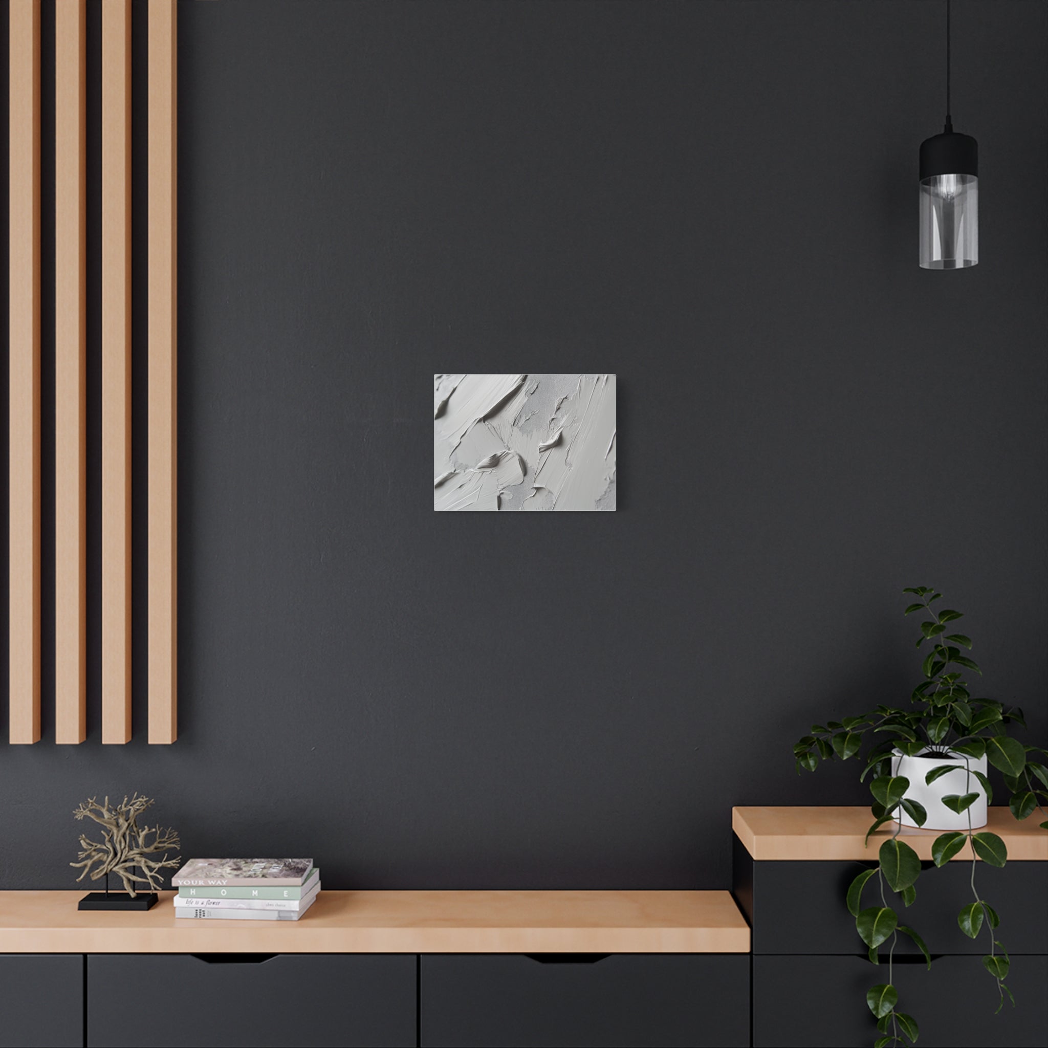 Textured Matte Canvas Wall Art