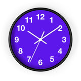 Vibrant Purple Wall Clock