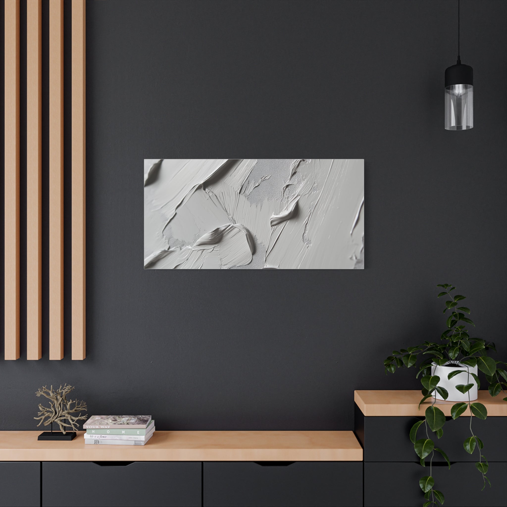 Textured Matte Canvas Wall Art
