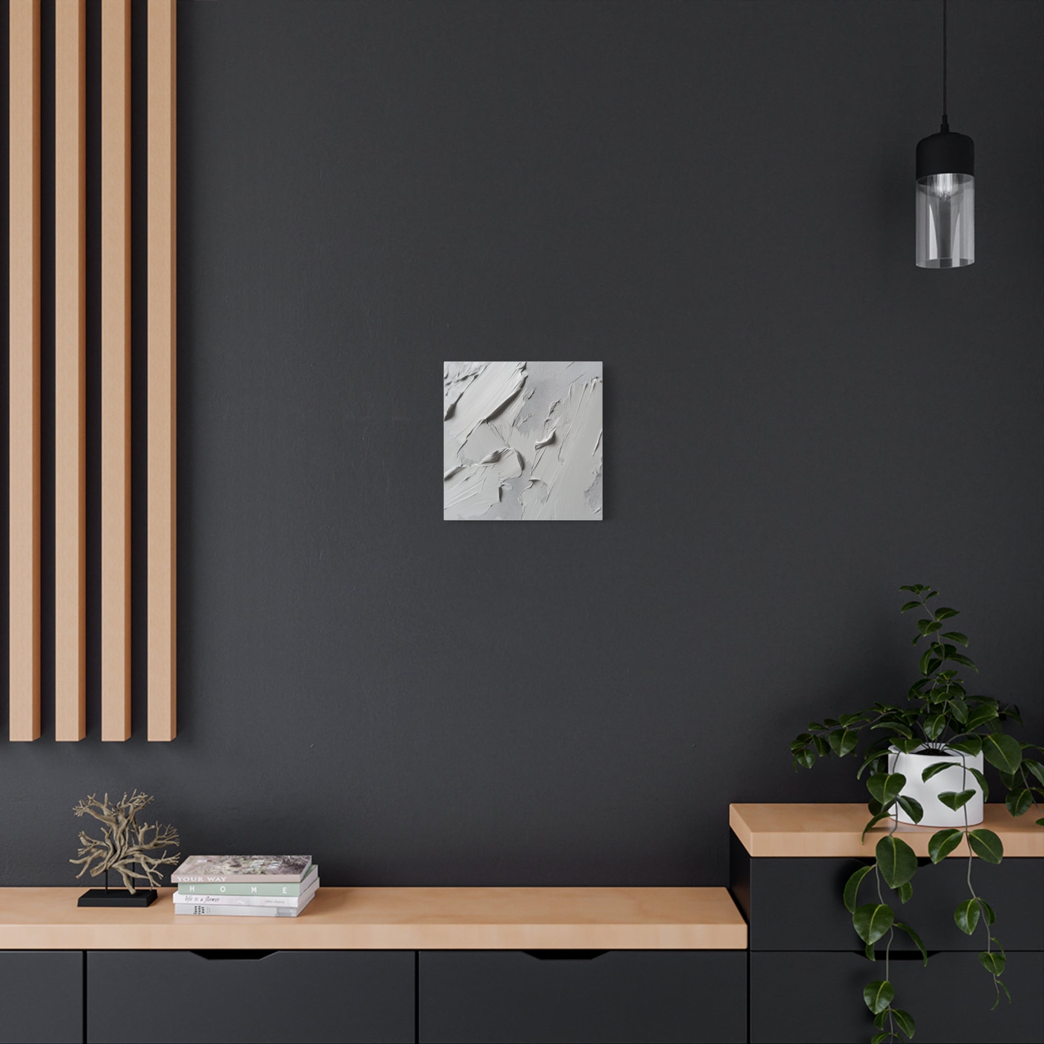 Textured Matte Canvas Wall Art