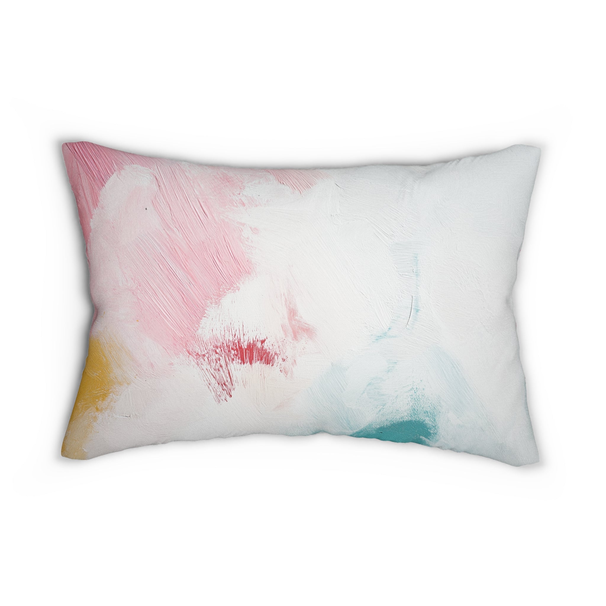 Colorful Abstract Lumbar Pillow
