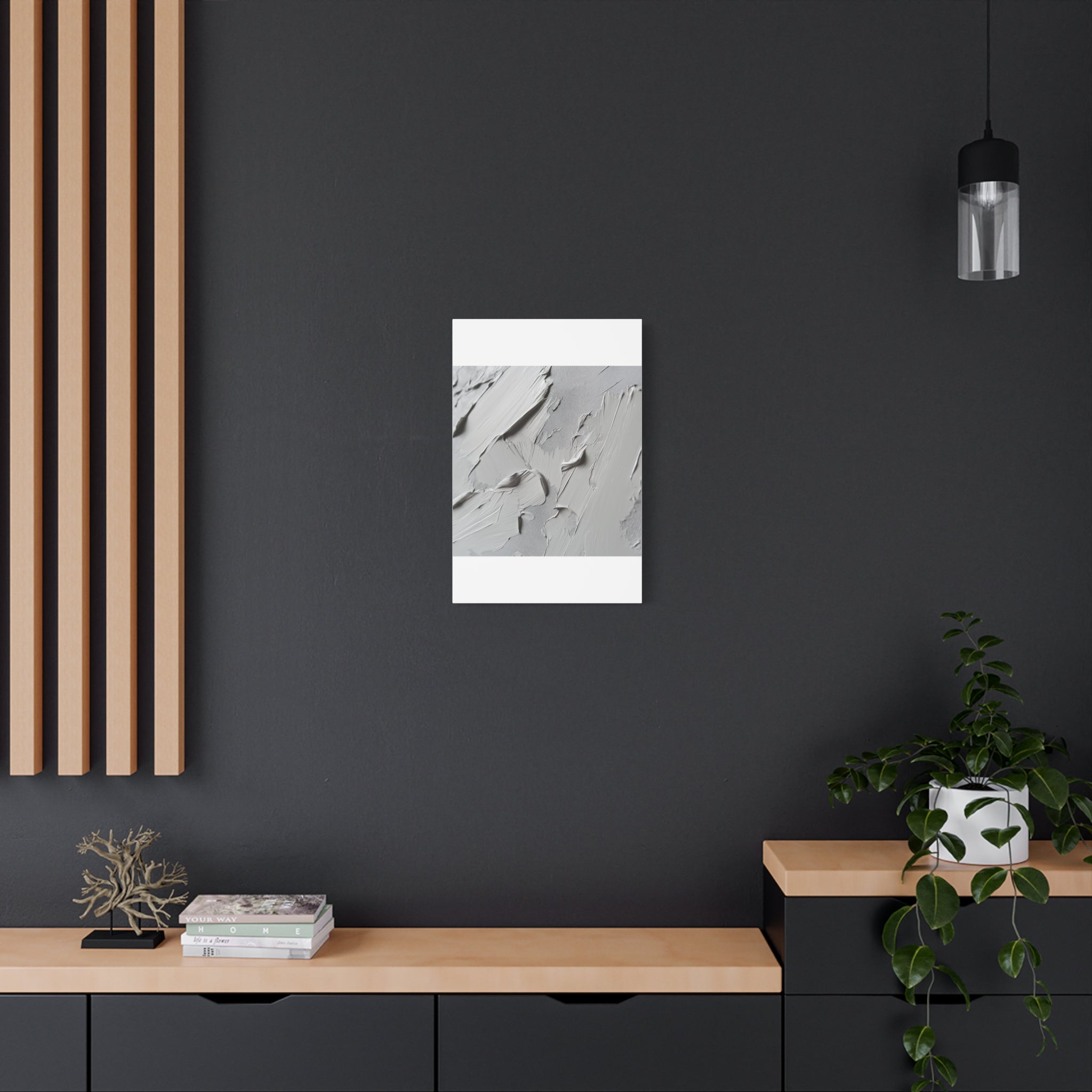 Textured Matte Canvas Wall Art