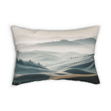 Tranquil Landscape Lumbar Pillow