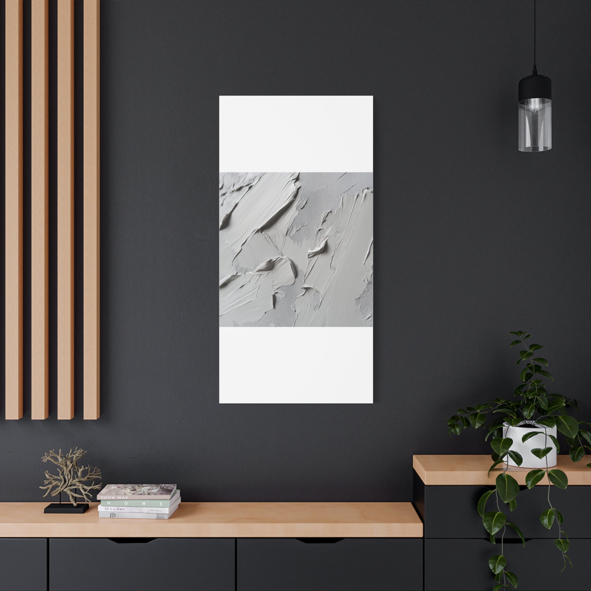 Textured Matte Canvas Wall Art